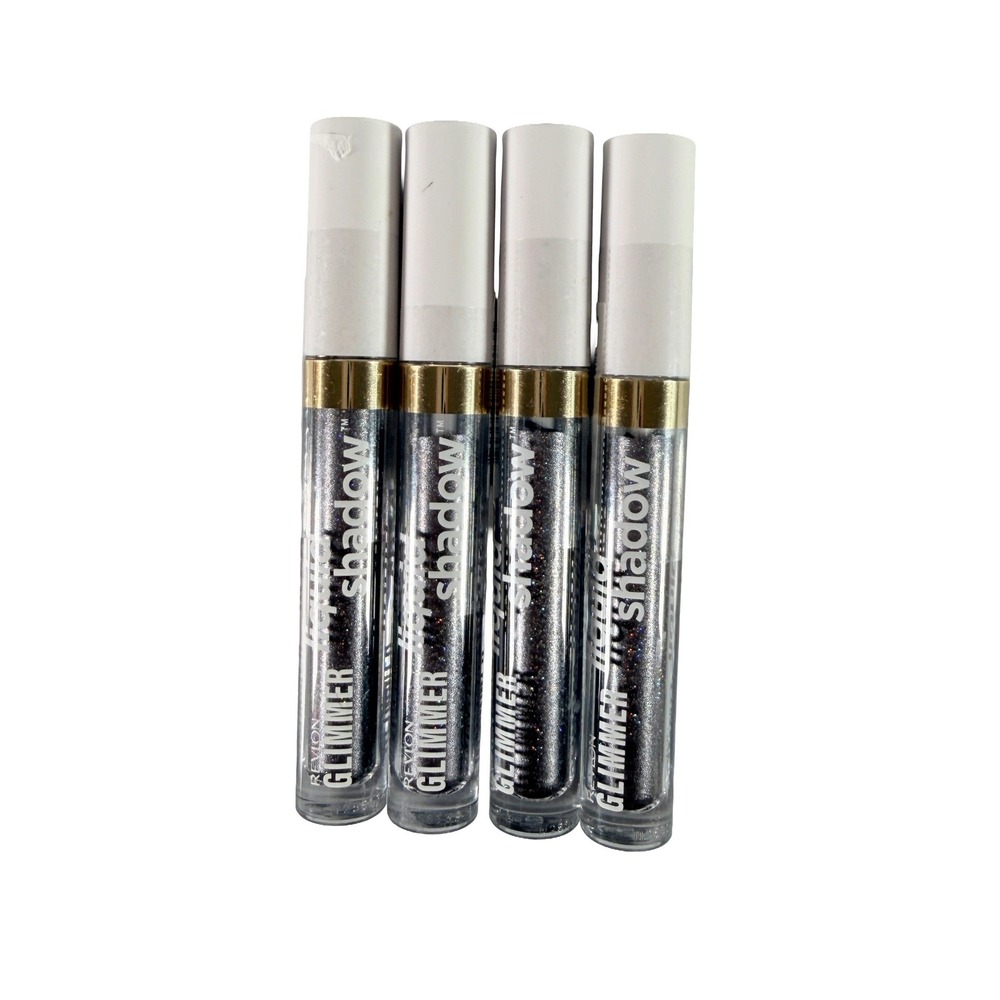Revlon Glimmer Liquid Shadow 202 Glimmerverse Iridescent Eye Makeup Lot of 4 New